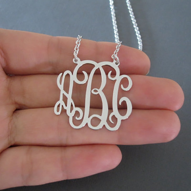 Mon Ami Monogram Necklace - The Namely Mine thenamelymine