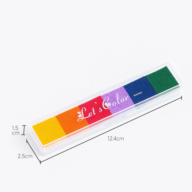 Colorful Inkpad for Stamps - Variety Rainbow The Namely Mine thenamelymine