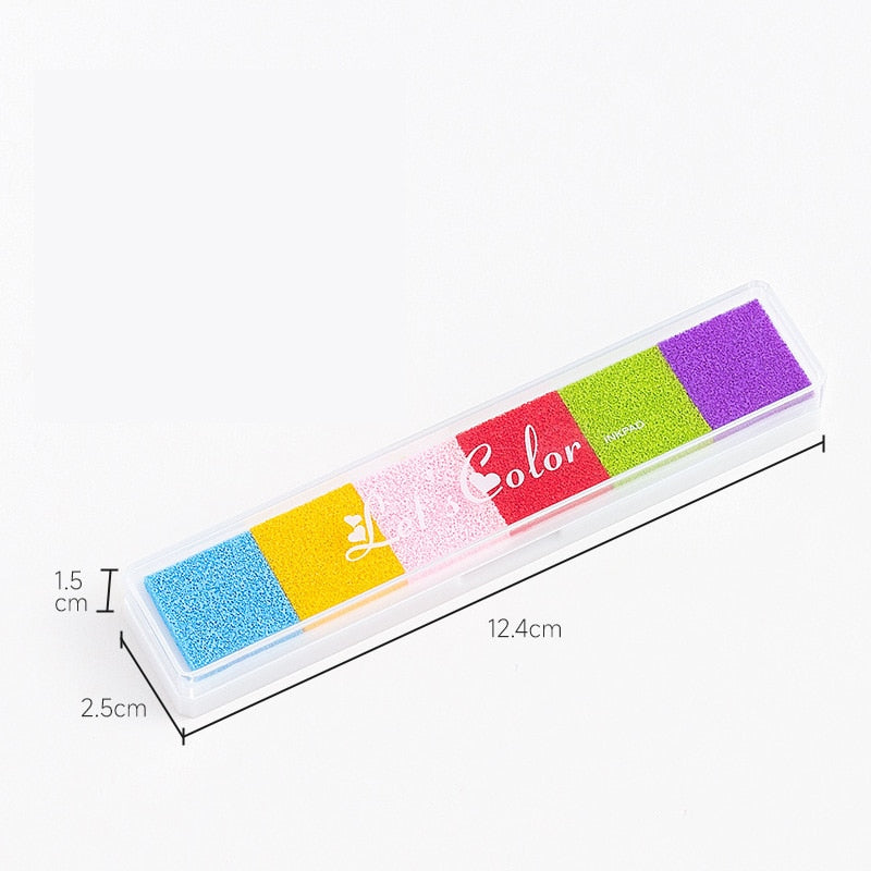 Colorful Inkpad for Stamps - Variety Palette The Namely Mine thenamelymine